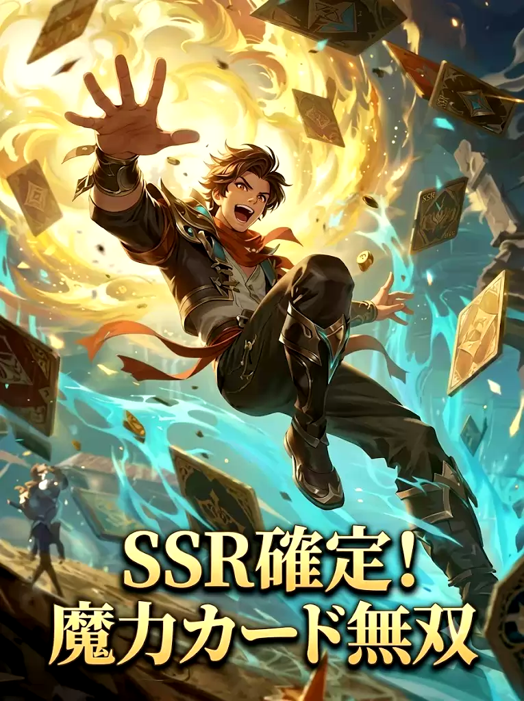 SSR確定！魔力カード無双