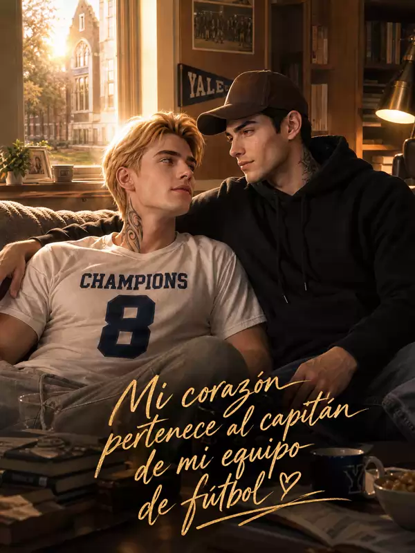 Mi corazón pertenece al capitán de mi equipo de fútbol