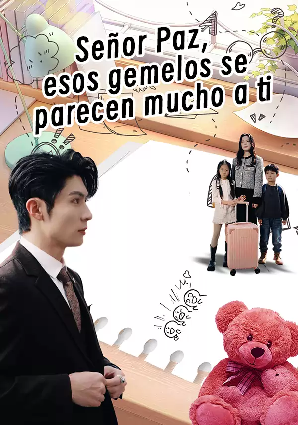 Señor Paz, esos gemelos se parecen mucho a ti