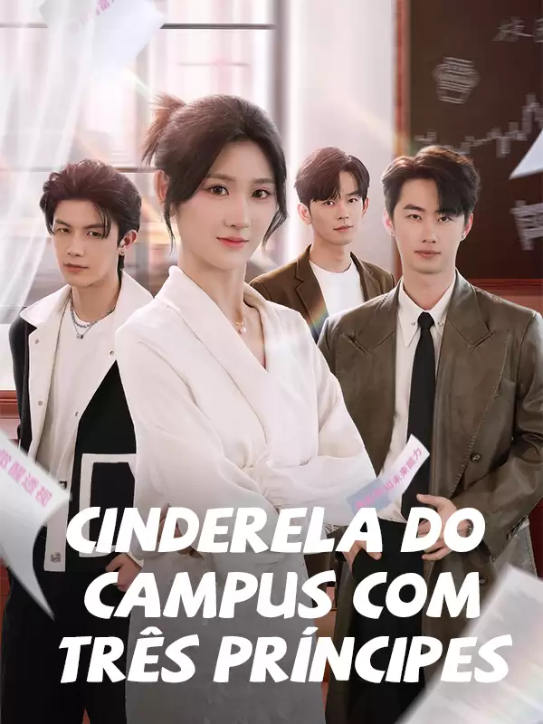 Cinderela do campus com três príncipes